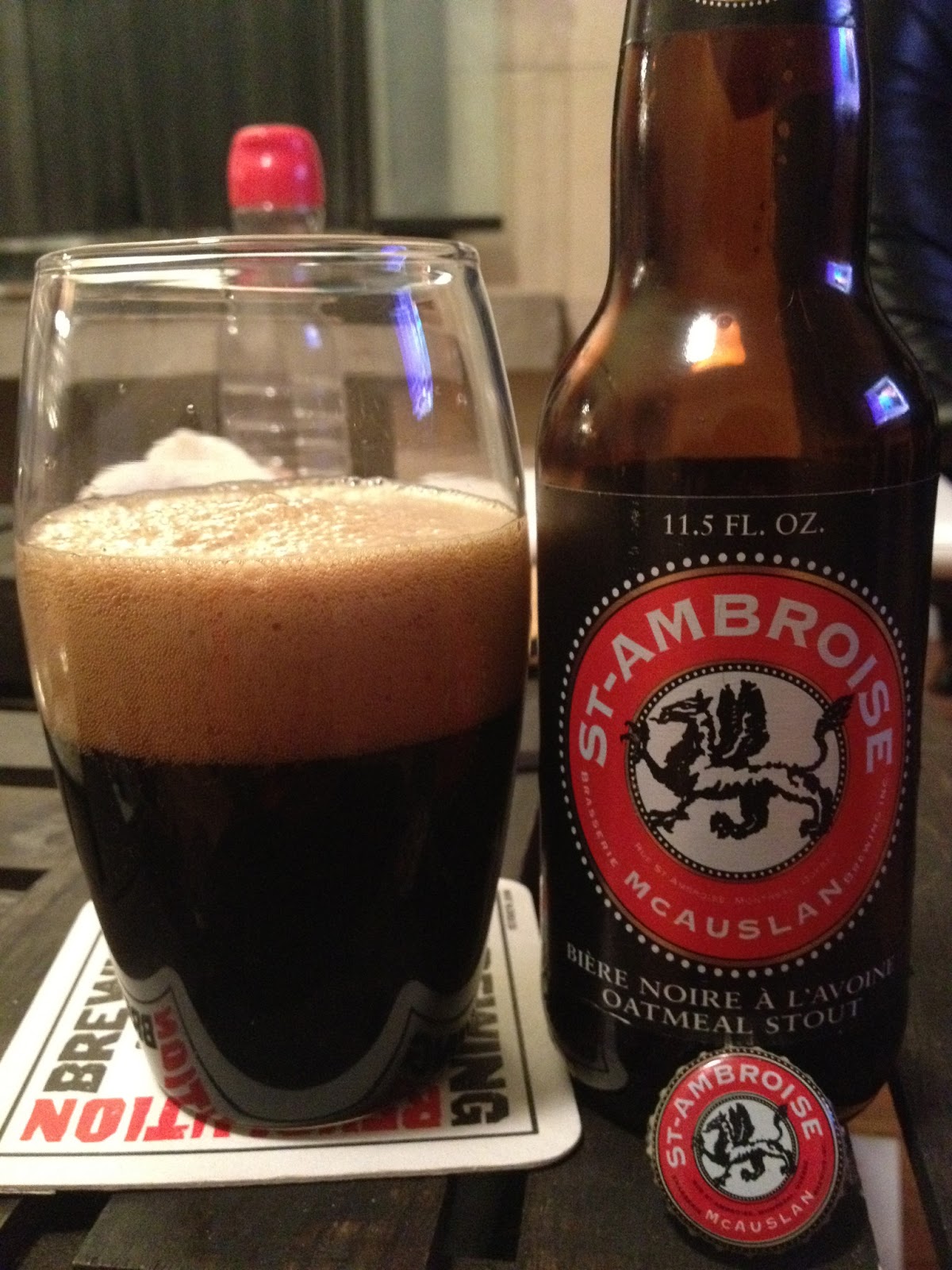 The Brew Report St. Ambroise Oatmeal Stout