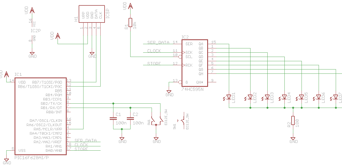 Viktor's DIY Rotary Encoder Test Circuit