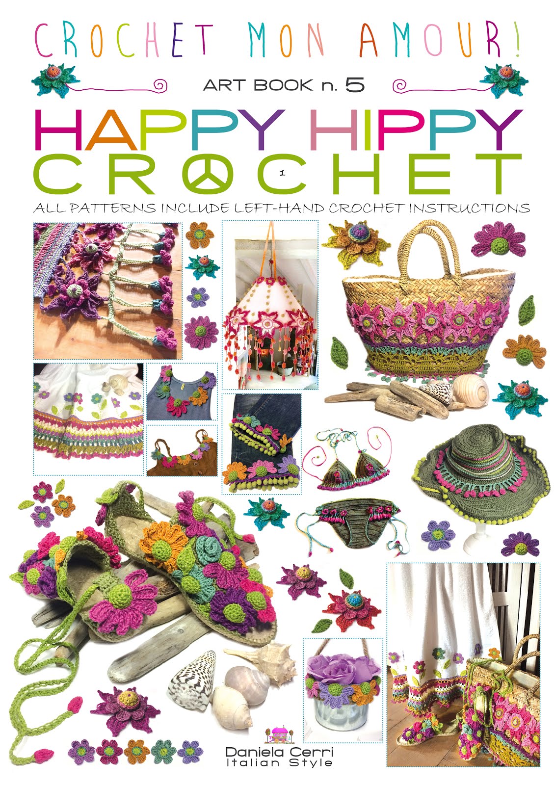 ART-BOOK n. 5: HAPPY HIPPY CROCHET in English