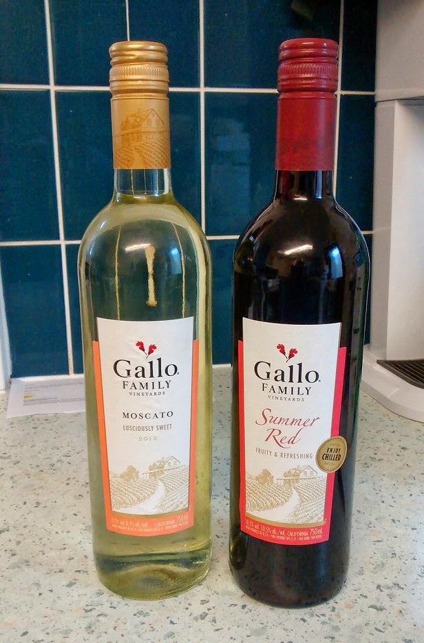 Jenny Eatwell's Rhubarb & Ginger Wine testing and tasting Gallo