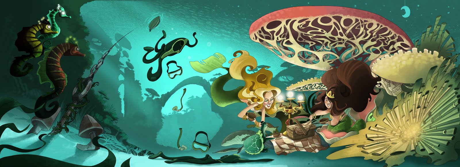 Scuba Diving Paintings