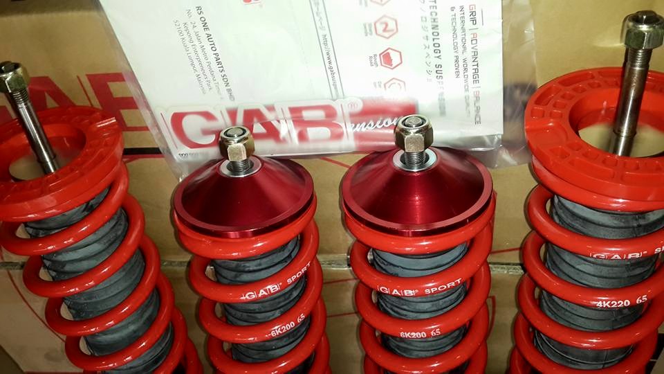 RS RACING MOTORSPORTS GAB HE Series Adjustable Suspension Proton Wira