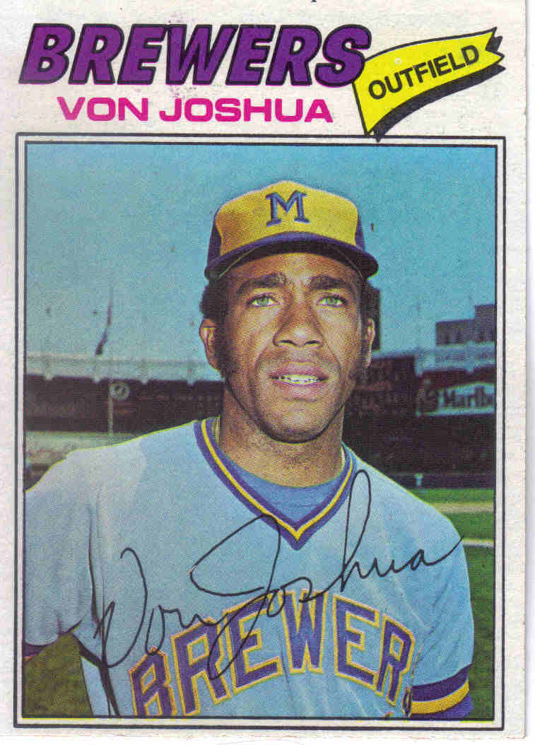 Baseball 1977 1977 Topps Baseball 651 Von Joshua