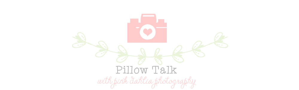Pillow Talk with Pink Dahlia Photography
