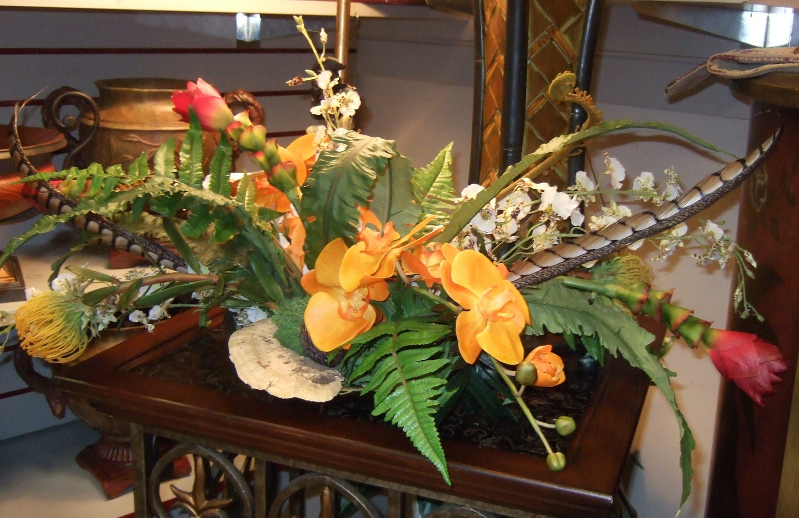 Ana Silk Flowers Images!!!...Silk Orchid Flowers Arrangements Tropical