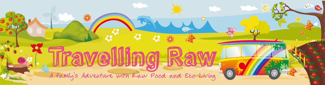 Travelling Raw -   A  Family's adventure with Raw Food!