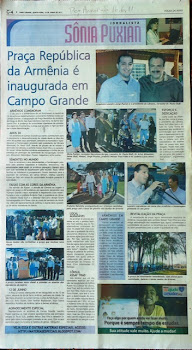 Inauguração Praça República da Armênia