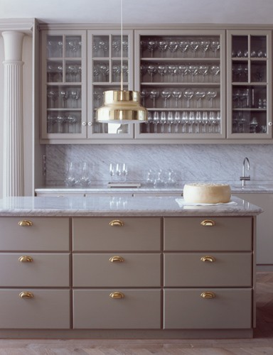 LUCY AND I taupe grey kitchen LUCY AND I taupe grey kitchen