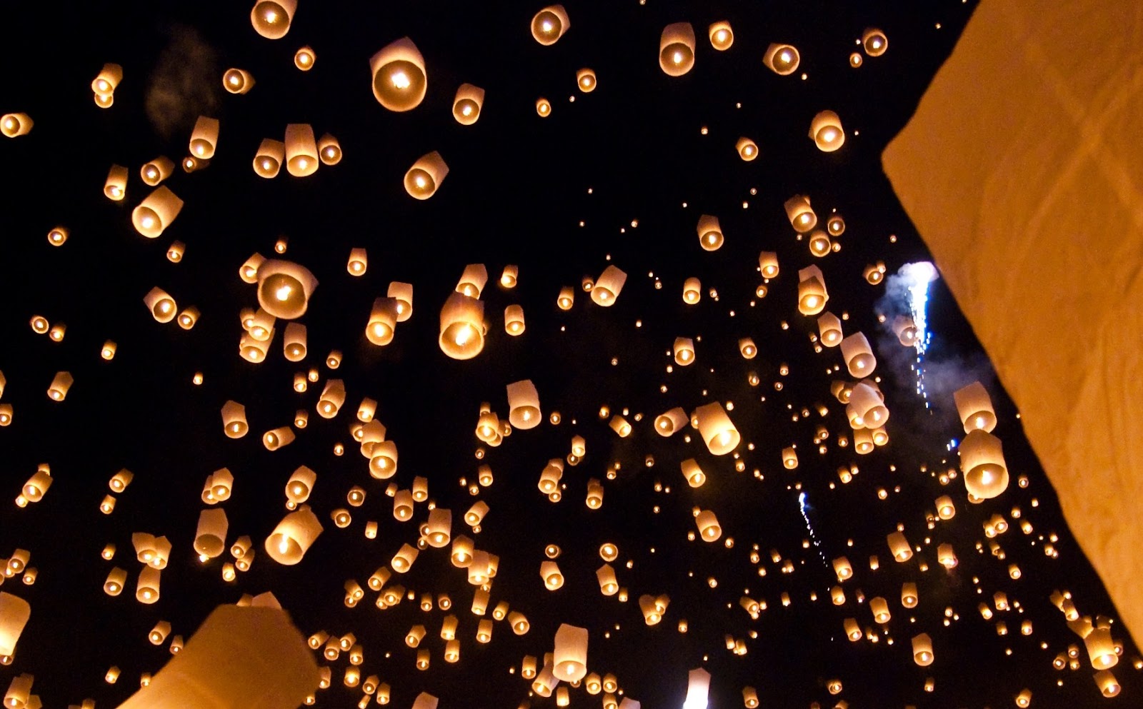 Chez Charnizay Sky lantern aftermath