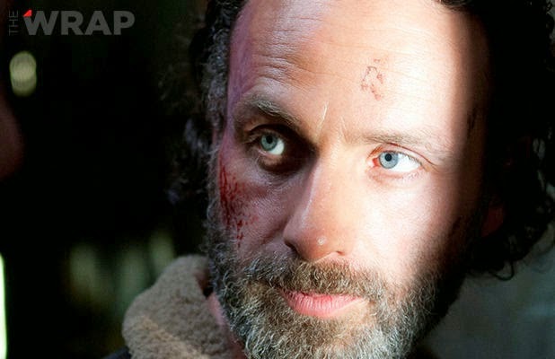 Rick Grimes en el final de la cuarta temporada de "The Walking Dead" Rick Grimes en el final de la cuarta temporada de "The Walking Dead"