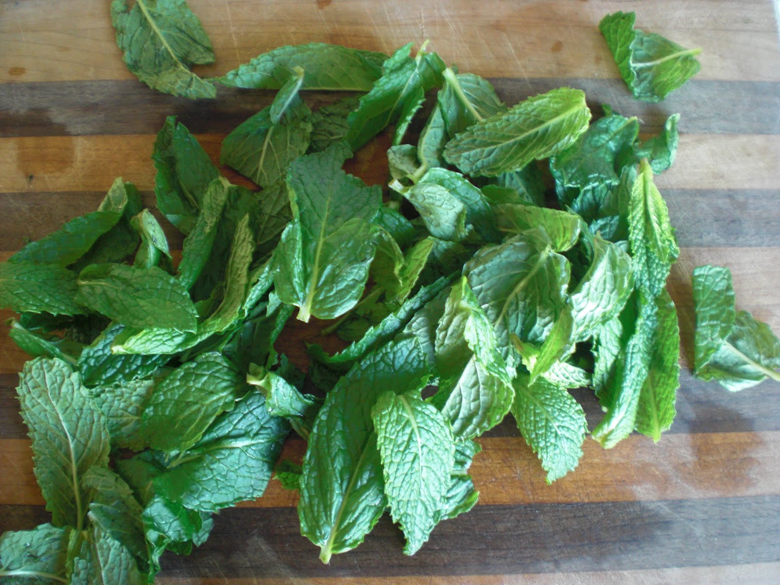 peace. love. & good food. Mint Chimichurri