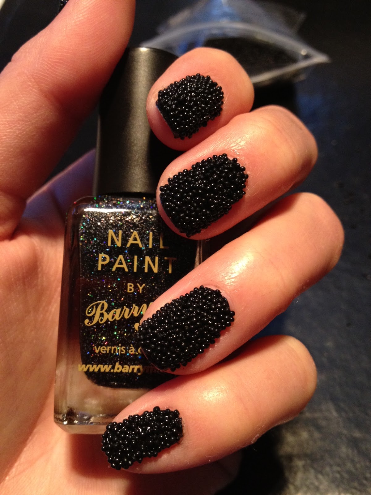 I have finally got round to posting this 'How To' for Caviar Nails