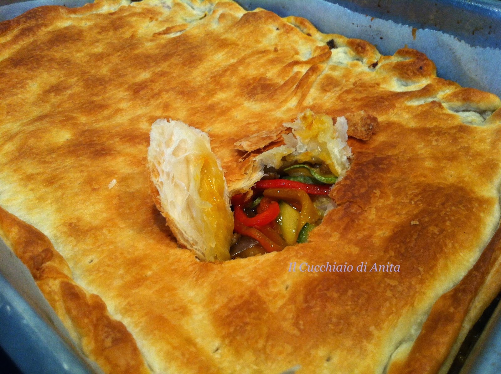 Torta Sfoglia con Verdure dell'Orto