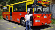 Our bus has arrived. Graciously donated by the Coostrana bus company and . (bus driver)