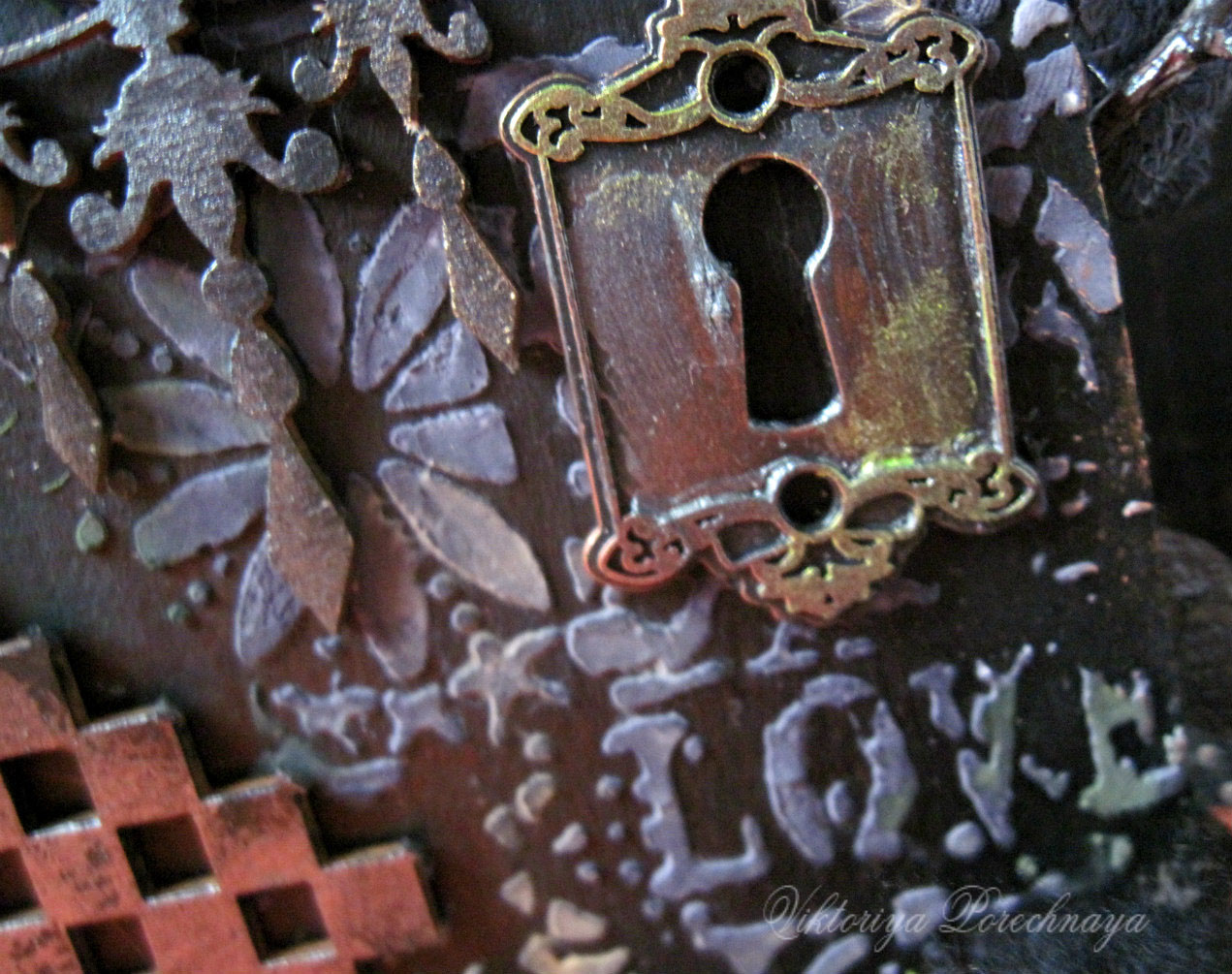 Мечты сбываются... Mixed Media Haunted House