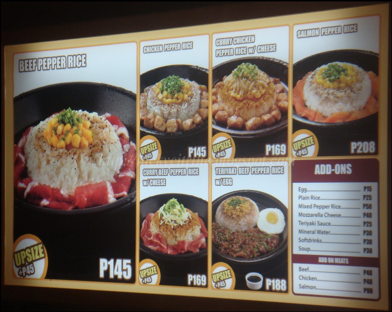 Lucky Citrine Pepper Lunch Express in Trinoma