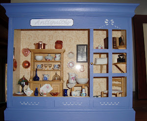 Vitrine "brocante"