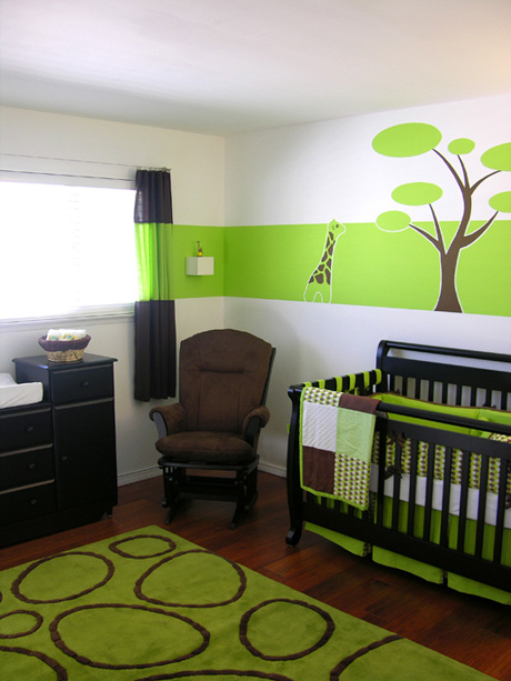 IDEAS PARA PREPARAR LA CUNA: IDEAS PARA PINTAR LA HABITACIÓN DEL BEBÉ