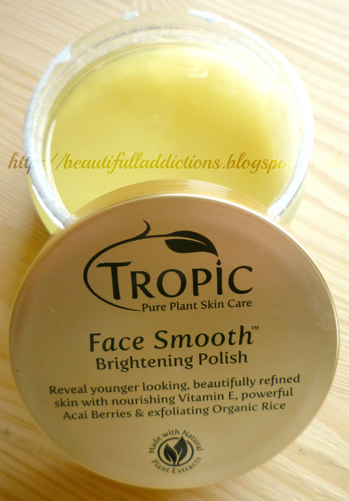 Beautiful Addictions Tropic Face Smooth Brightening Polish