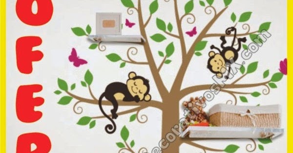 Vinilos decorativos infantiles de Arboles - Vinilos Decorativos Mexico