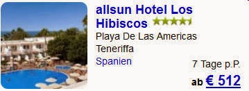 allsun Hotel Los Hibiscos - Teneriffa