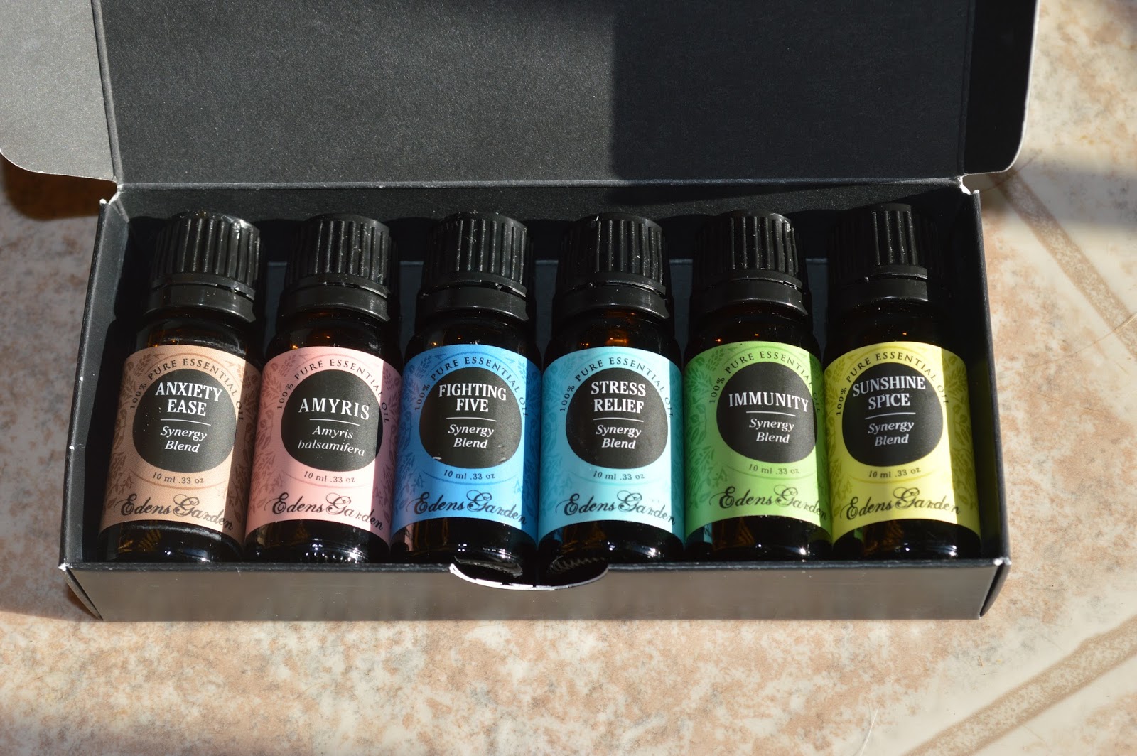Natural Ink Edens Garden Essential Oils Create Your Own Set Review