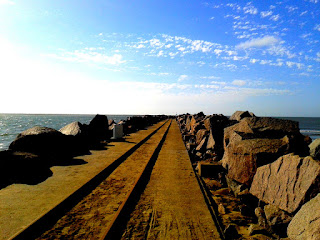 Molhes da barra -  Praia do Cassino