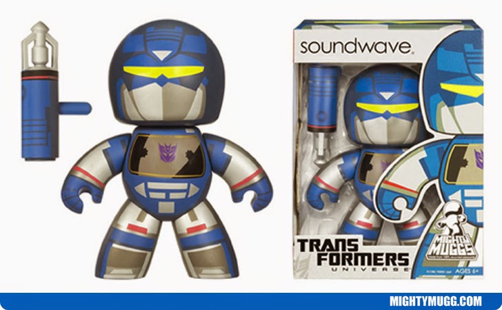 Soundwave Transformers Mighty Muggs Wave 1