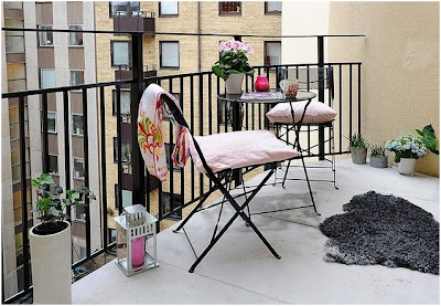 decorar el balcon
