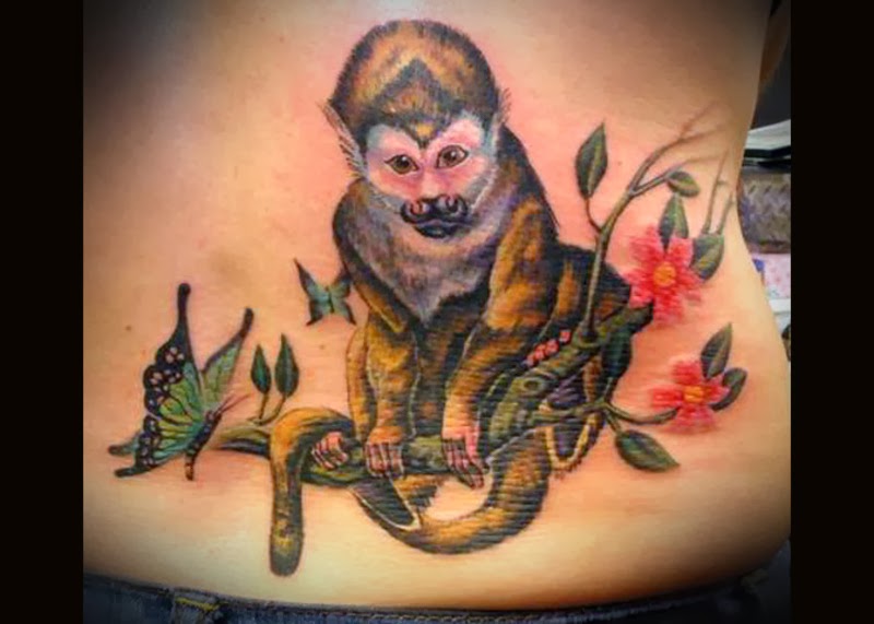 Tatuagens de Macaco - Monkey Tattoos.