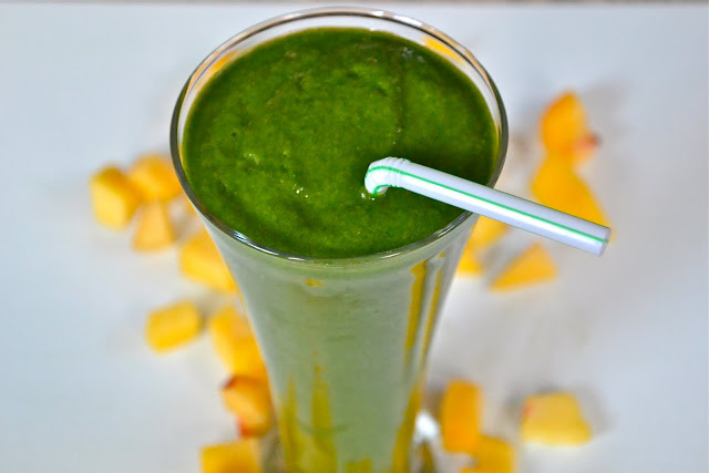Peachy Green Smoothie