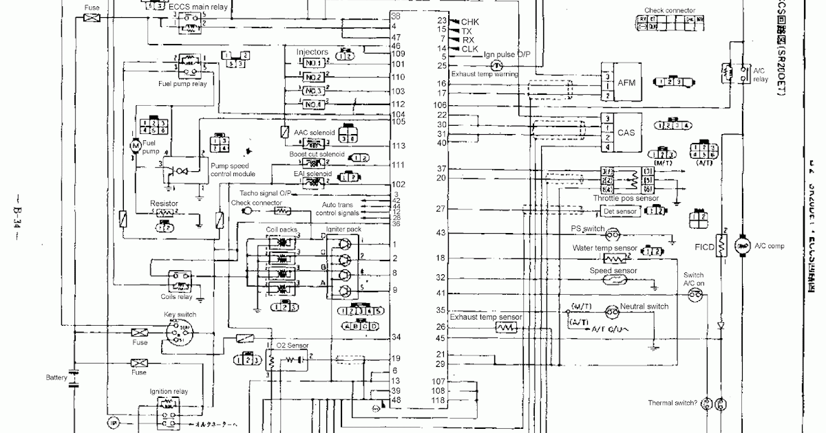 Eccs Wiring Diagram Of Nissan Sr20det Engine