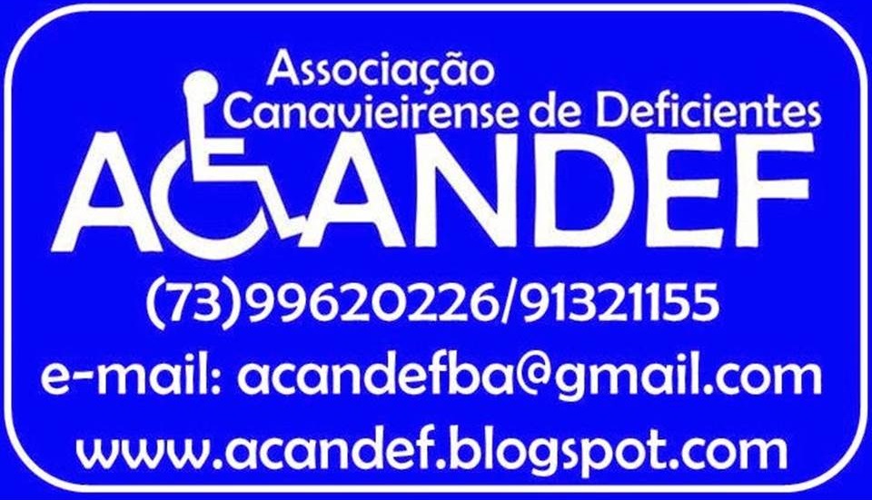 ACANDEF - Associação Canavieirense de Deficientes
