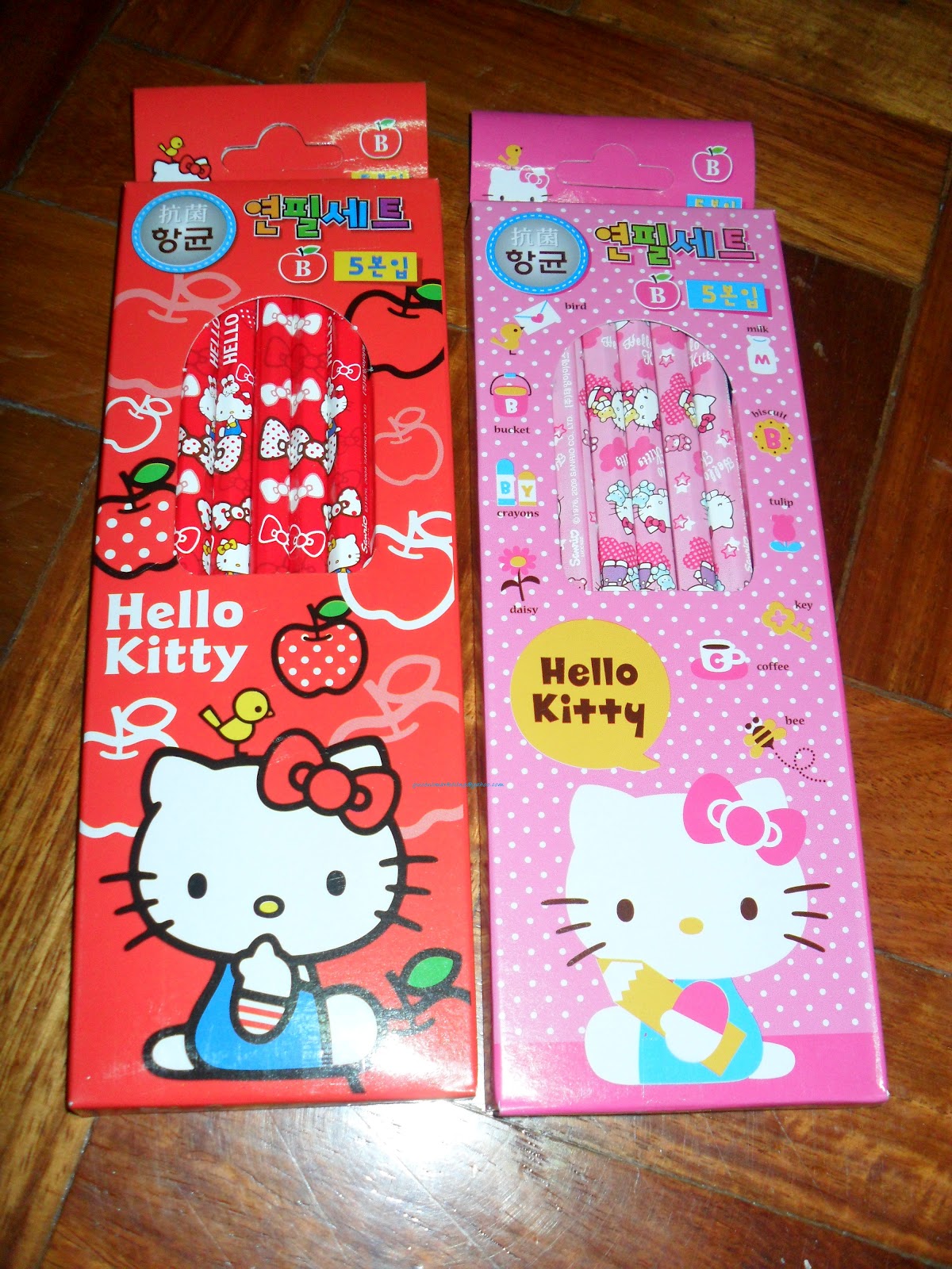 GUCENT MARKETING: HELLO KITTY PENCILS (Original Sanrio Korea) - pack of ...