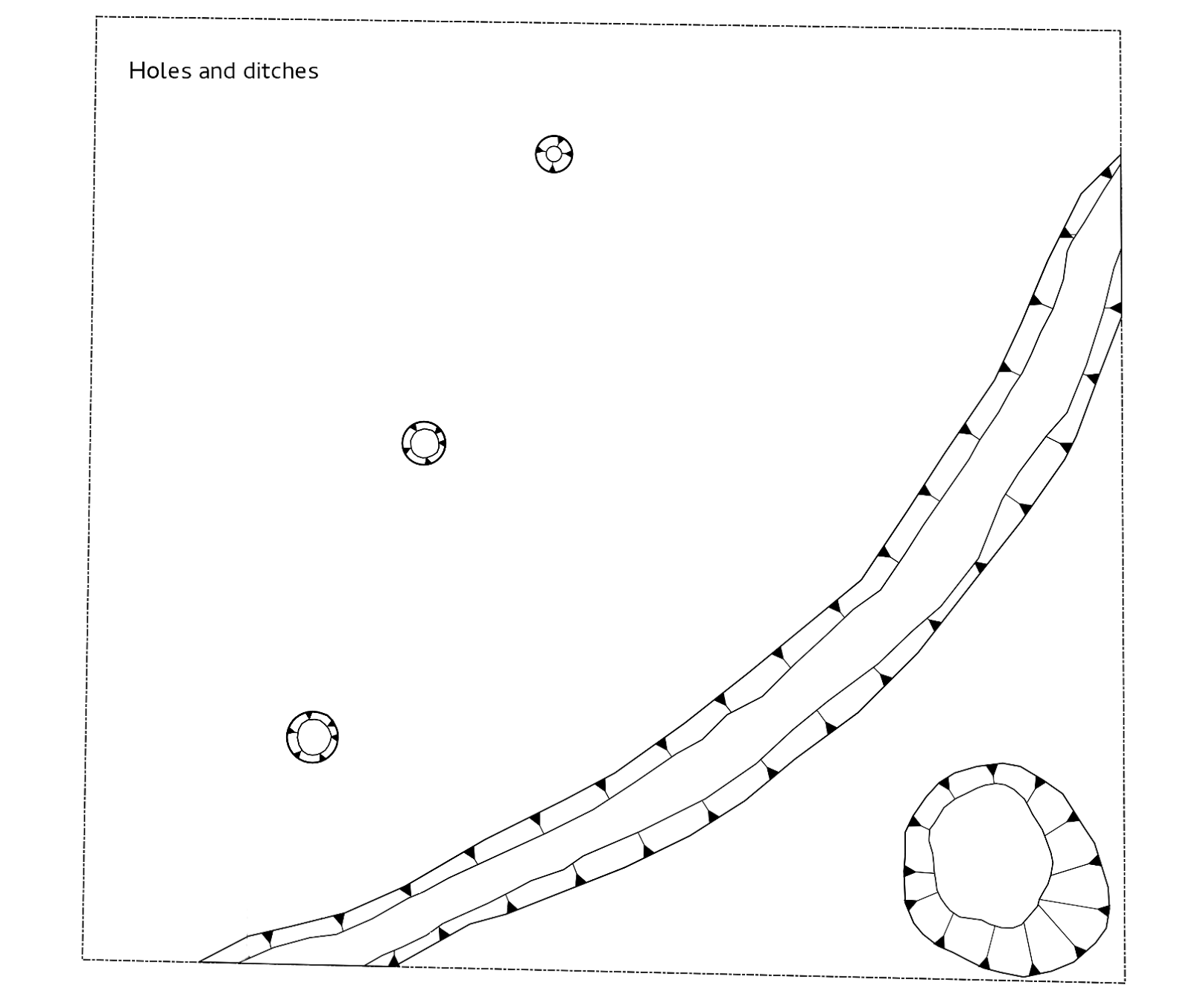 Drawing Lines Qgis : Ator archaeological drawing symbols in qgis