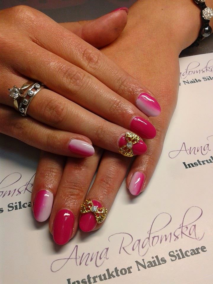 Stylizacja paznokciszkoleniaNails Silcare Paznokcie żelowe Zielona