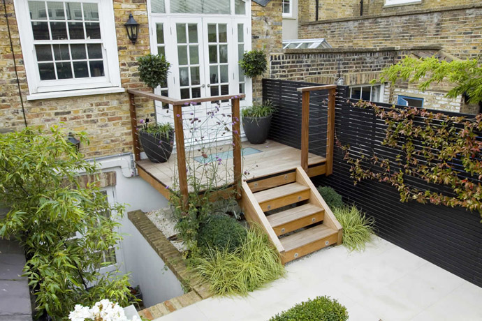 Home And Garden : Modern steps in Garden