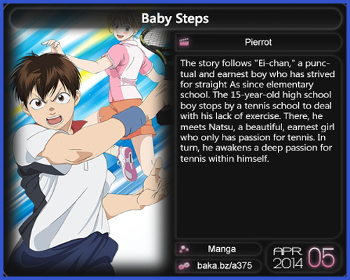 Anime Estrenos Primavera 2014 Baby+steps