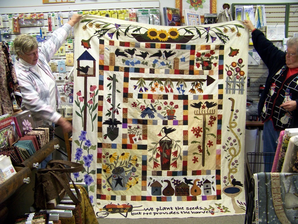 Attic Window Quilt Shop ONE VISIT TO THE ATTIC WINDOW QUILT SHOP