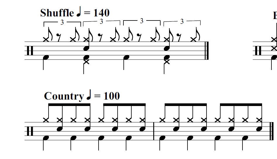 MÚSICA MOVILIDAD RITMOS BÁSICOS PARA BATERÍA