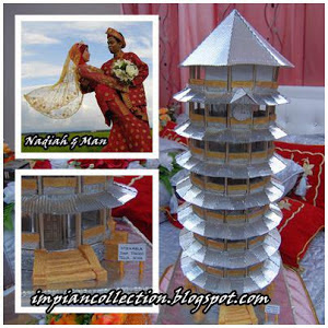 REPLIKA MENARA CONDONG TELUK INTAN (COKLAT) ~ RM130++