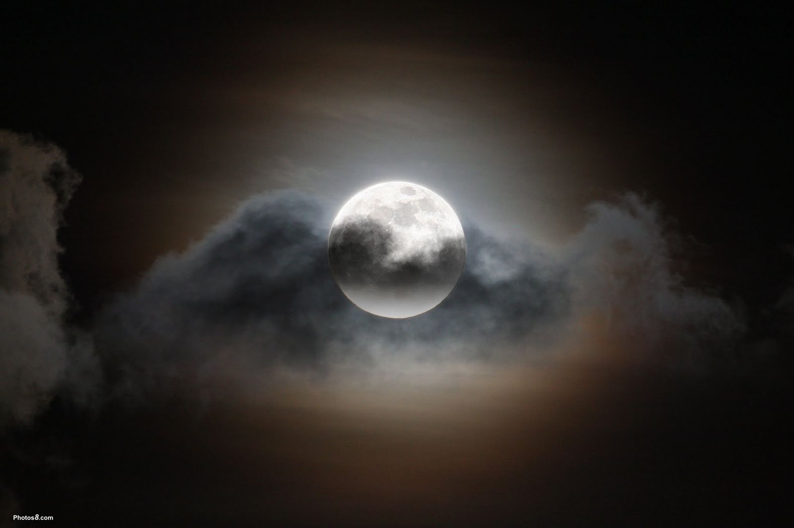 cool wallpapers: Full moon night