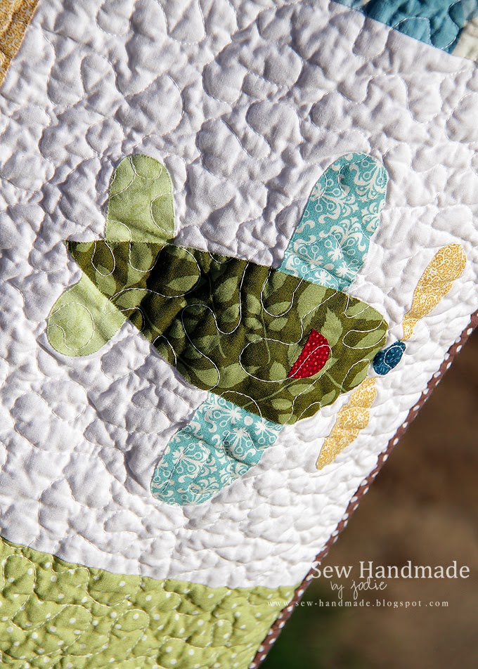 Sew Handmade Airplane Toddler Quilt