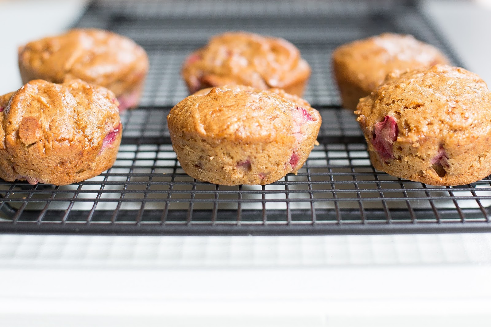 Windy Poplars Strawberry Muffins Glutenfree & Dairyfree