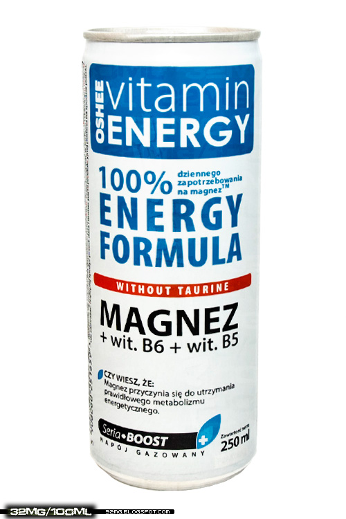 32MG/100ML Energy Drinks collection OSHEE Vitamin Energy Blue