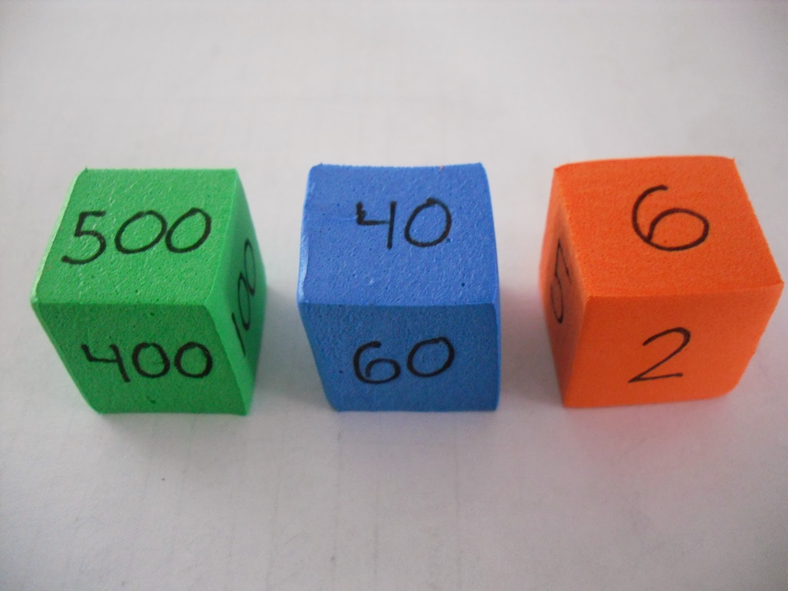 Teaching Math by Hart DIY Dice Idea 1