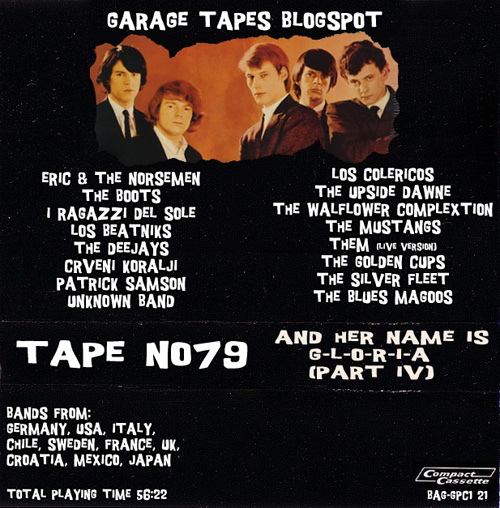 Garage Tapes Tape No79 And Her Name Is GLORIA (Part IV)