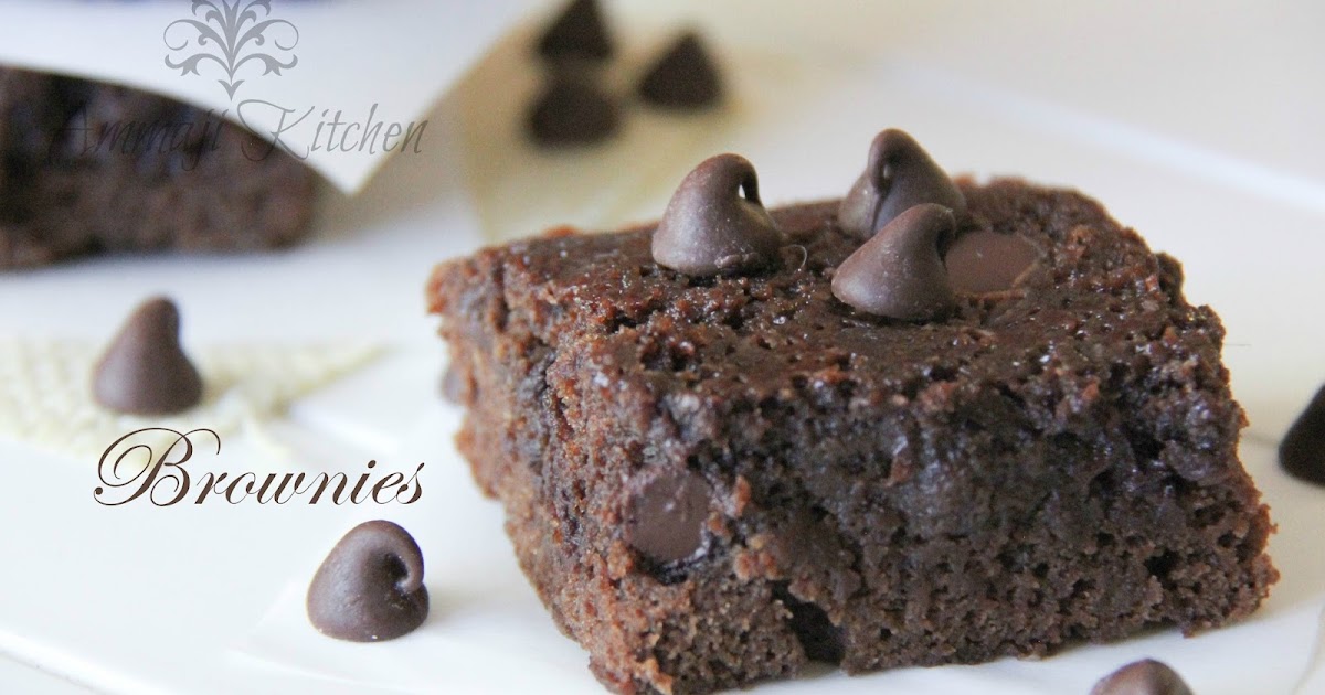Brownies Indian Food Recipes Ammaji Kitchen