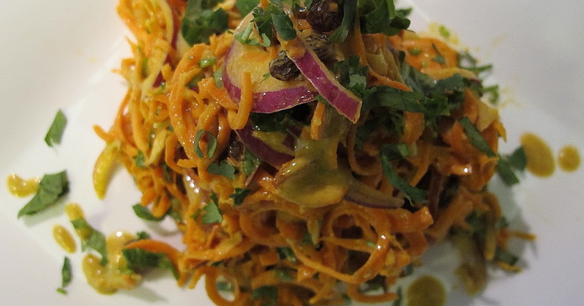Tastes For Everyday Life Indian Spiced Raw Carrot Salad