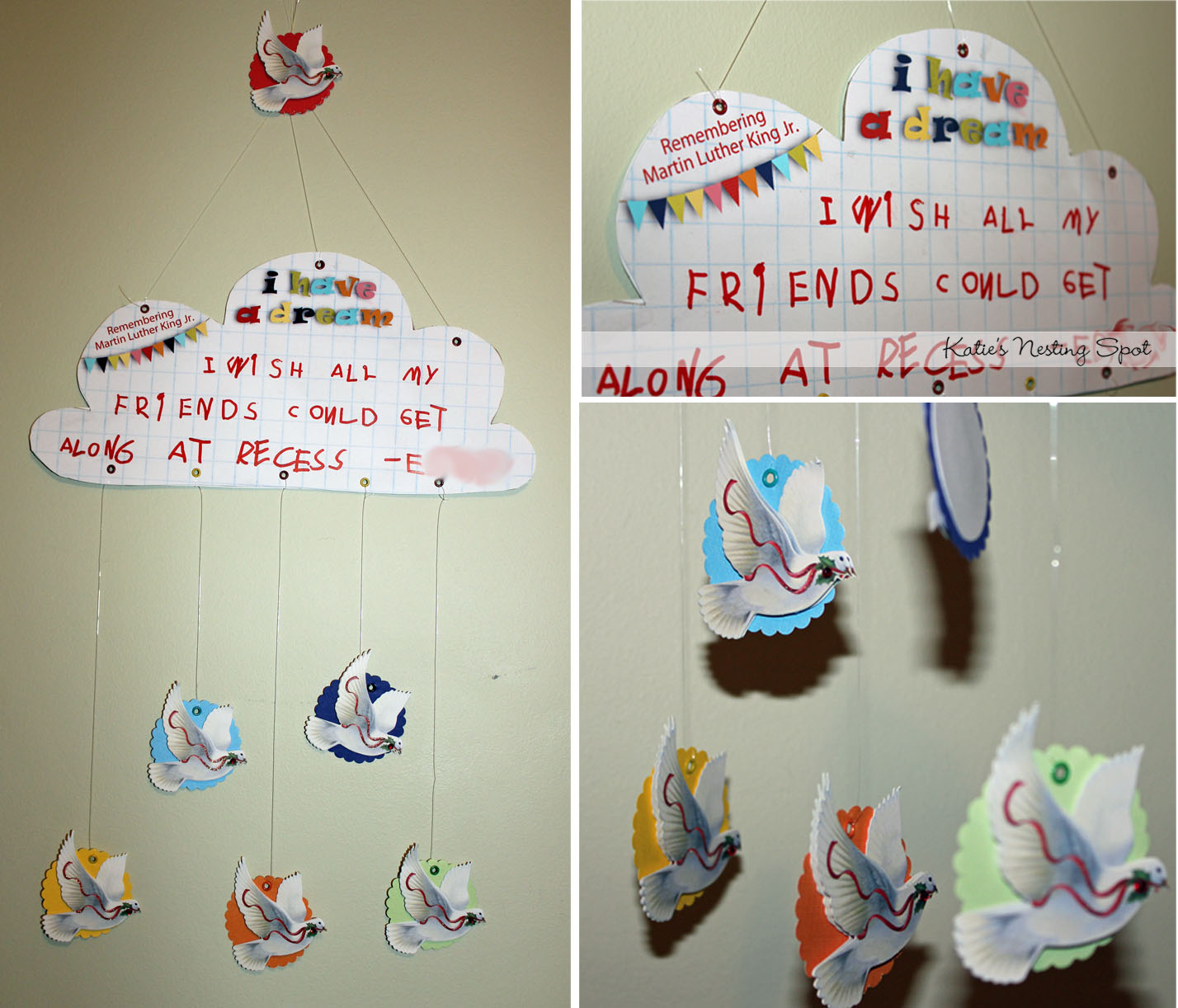 Katie�s Nesting Spot I Have A Dream Mobile for MLK Jr. Day Katie�s Nesting Spot I Have A Dream Mobile for MLK Jr. Day